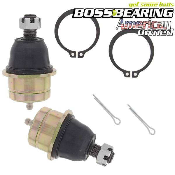 Boss Bearing - Boss Bearing Both Lower Upper Ball Joint Kit Bombardier DS650, 2000-2005 and Can-Am DS650, 2007