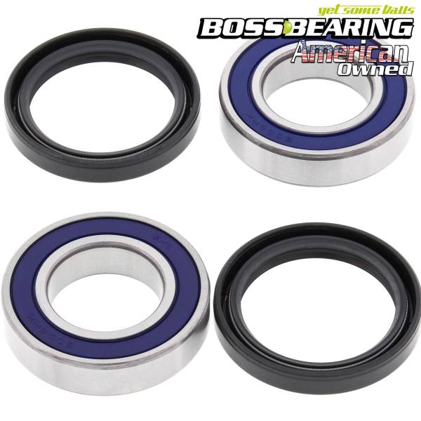 Boss Bearing - Boss Bearing Rear Axle Wheel Bearings Seals Kit for Yamaha