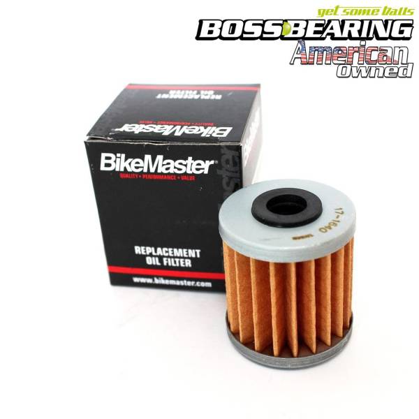 BikeMaster - Boss Bearing BikeMaster Oil Filter for Suzuki