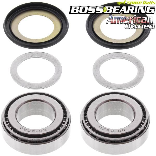 Boss Bearing - Boss Bearing Steering  Stem Bearings and Seals Kit for Honda