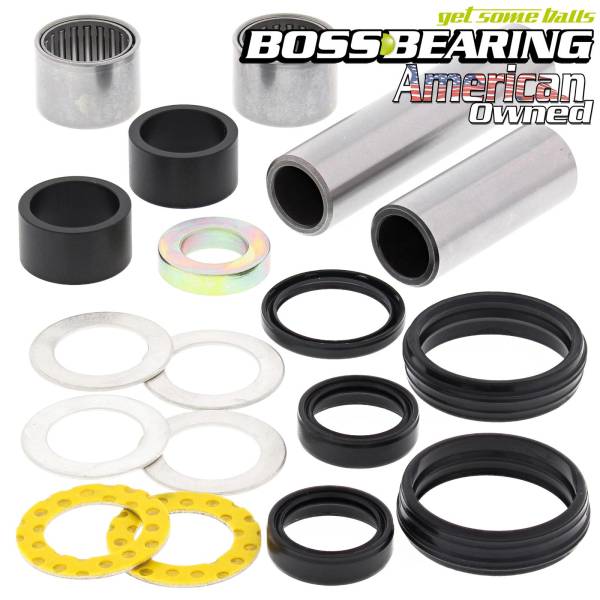 Boss Bearing - Boss Bearing 41-6850-7G5 Complete Swingarm Bearings and Seals Kit for Yamaha