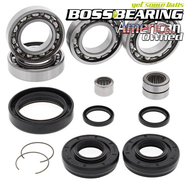 Boss Bearing - Boss Bearing Front Differential Bearings and Seals Kit for Honda