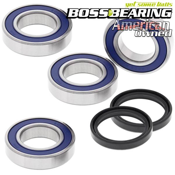 Boss Bearing - Boss Bearing Rear Axle Wheel Bearings and Seals Combo Kit for Arctic Cat and Kawasaki
