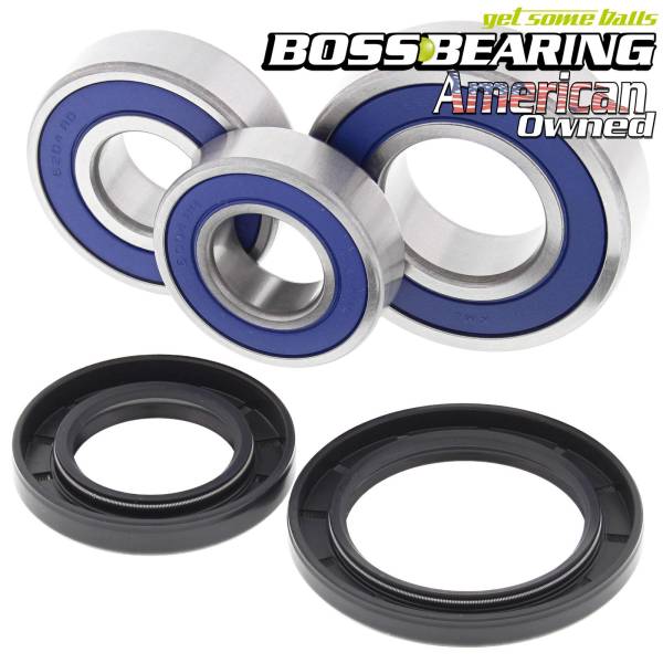 Boss Bearing - Boss Bearing Rear Wheel Bearings and Seals Kit for Yamaha