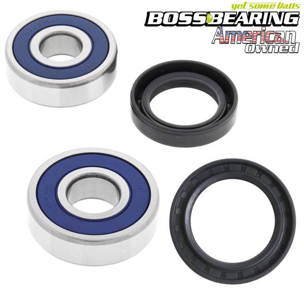 Boss Bearing - Boss Bearing Rear Wheel Bearings and Seal Kit for Honda