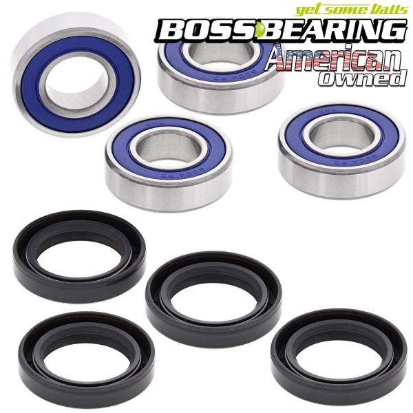 Boss Bearing - Front Wheel Bearing Seal Combo Kit for Honda TRX - 25-1510C - Boss Bearing