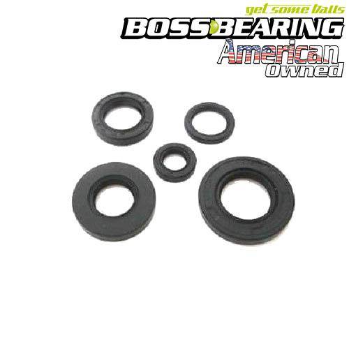 Boss Bearing - Boss Bearing H-CR250-E-SK-76-3E6-C Engine Oil Seals Kit for Honda
