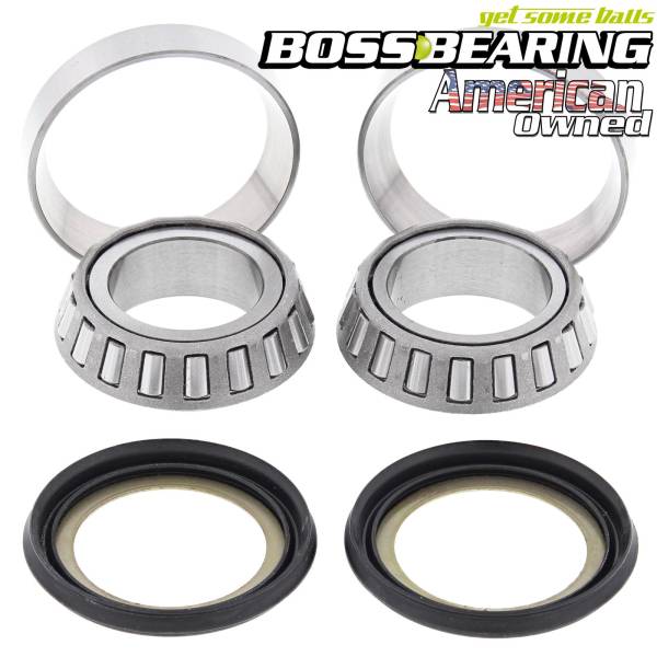 Boss Bearing - Boss Bearing 41-6256-7C2 Steering Stem Bearings Seals for Honda