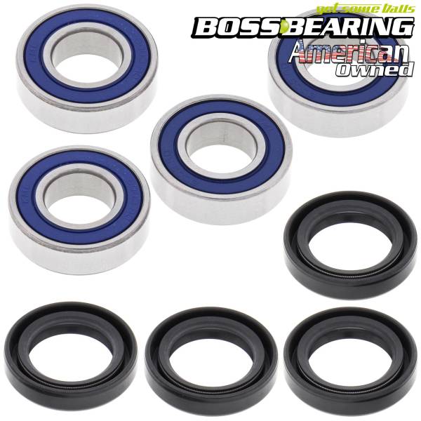 Boss Bearing - Boss Bearing Front Wheel Bearing and Seals Kit for Honda and Yamaha