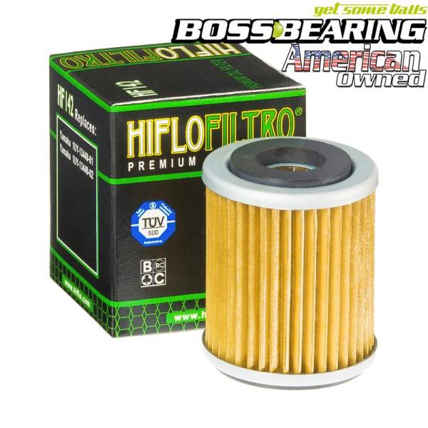 Boss Bearing - Hiflofiltro HF142 Premium Oil Filter Cartridge Type