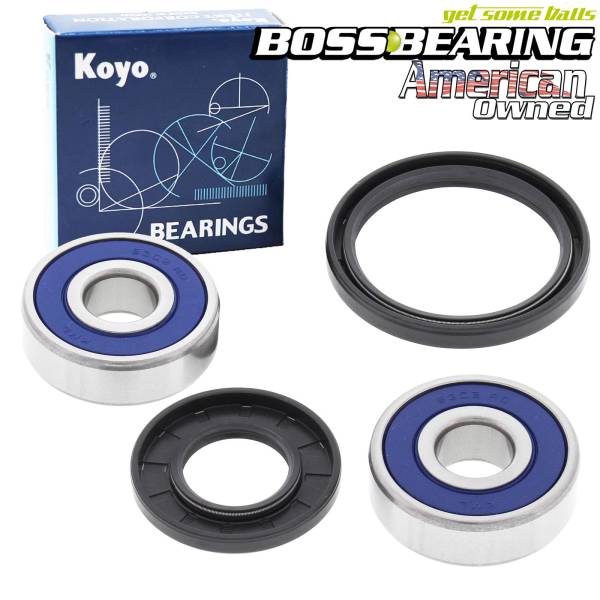 Boss Bearing - Boss Bearing Japanese Front Wheel Bearings and Seals Kit for Yamaha