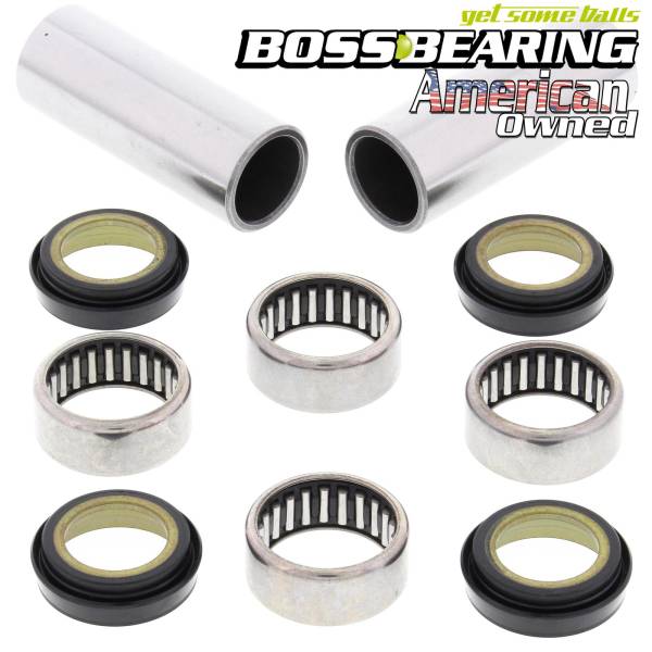 Boss Bearing - Boss Bearing Swingarm Bearings and Seals Kit for Kawasaki