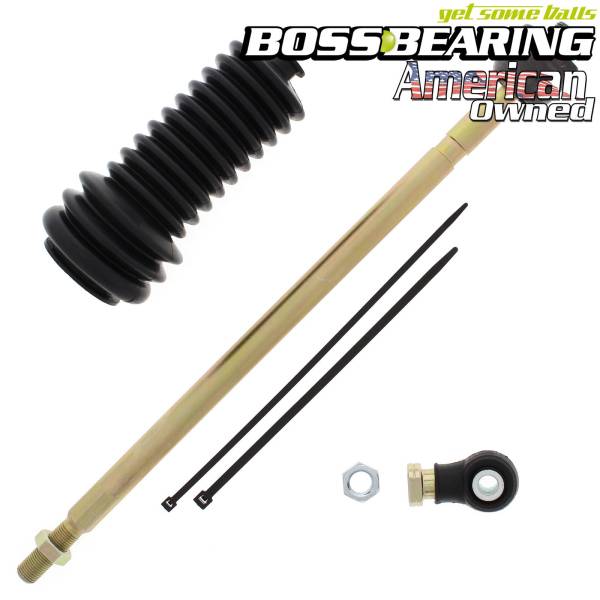 Boss Bearing - Boss Bearing Right Side Steering  Rack Tie Rod Kit for Polaris