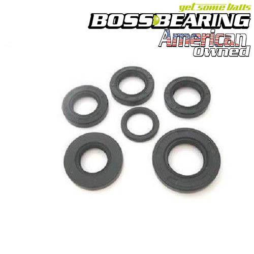 Boss Bearing - Boss Bearing H-CR250-E-SK-7-3E4-A Engine Oil Seals Kit for Honda