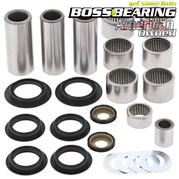 Boss Bearing - Boss Bearing Rear Suspension Linkage Bearings Seals Kit
