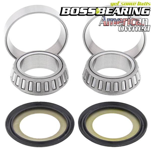 Boss Bearing - Boss Bearing 41-6242-7C1-5 Steering Stem Bearings and Seals Kit for Honda
