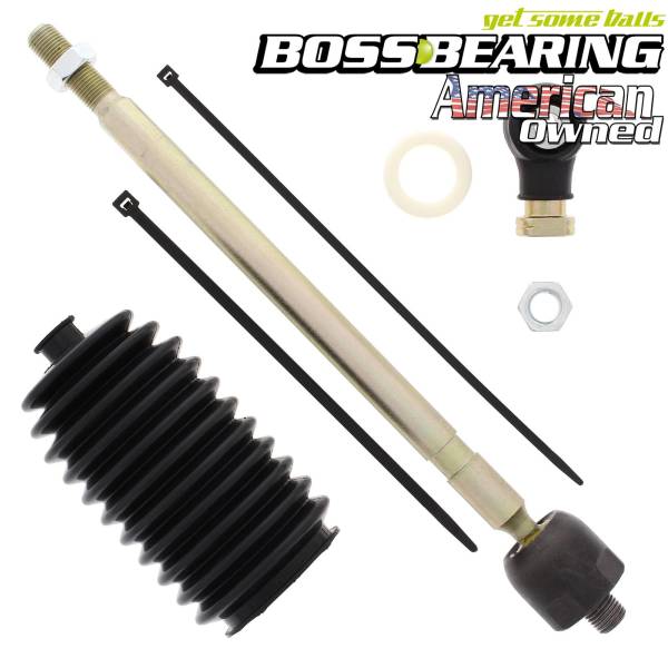 Boss Bearing - Boss Bearing Left Side Steering  Rack Tie Rod Kit for Polaris