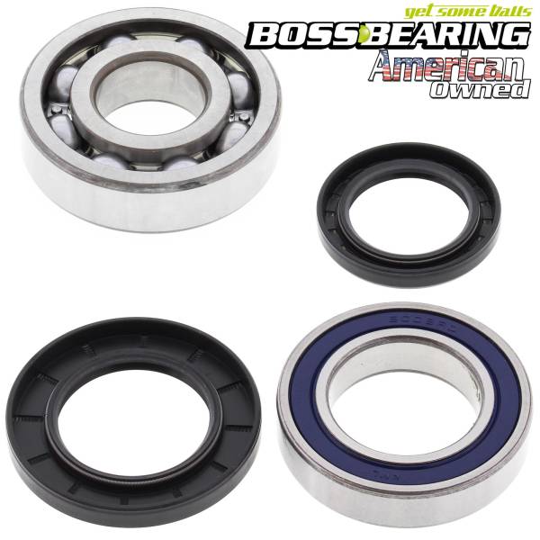 Boss Bearing - Boss Bearing Rear Axle Bearings and Seals Kit for Yamaha