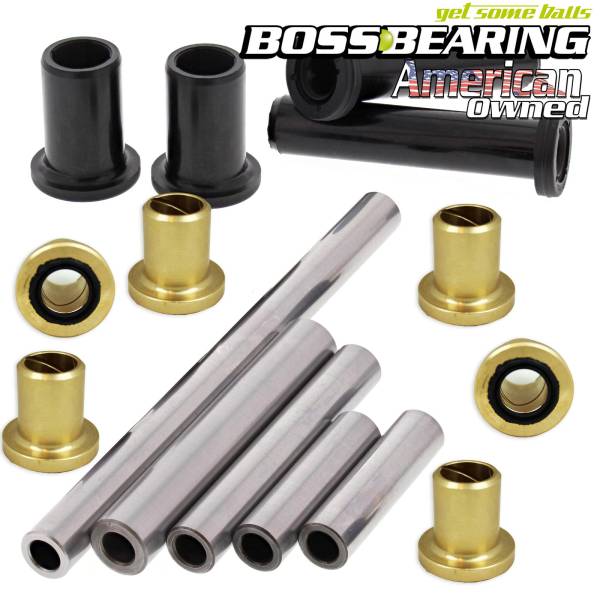 Boss Bearing - Boss Bearing Rear Bronze Upgrade! Independent Suspension Bushings Kit for Polaris