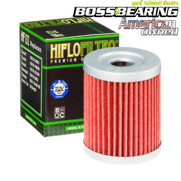 Boss Bearing - Hiflofiltro HF132 Premium Oil Filter Cartridge Type