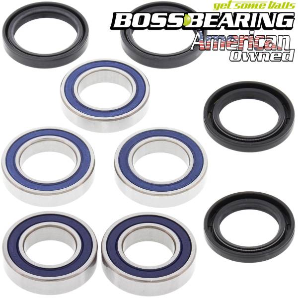 Boss Bearing - Boss Bearing Wheel Bearings and Seals Combo Kit Suzuki RMZ250