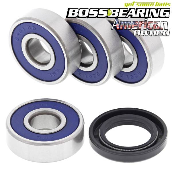 Boss Bearing - Rear Wheel Bearing and Seal Kit for Suzuki DRZ70 DR-Z70, 2008-2017