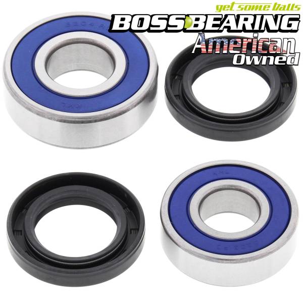 Boss Bearing - Boss Bearing Rear Wheel Bearings and Seals Kit for Honda