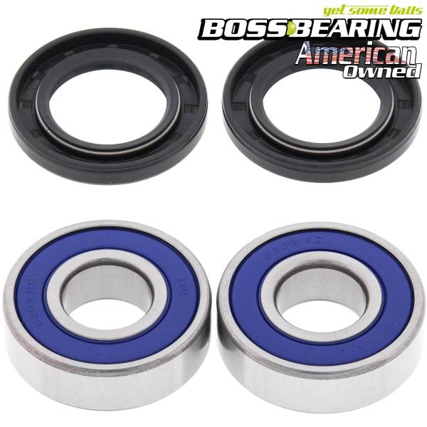 Boss Bearing - Boss Bearing Front Wheel Bearings and Seals Kit for Yamaha