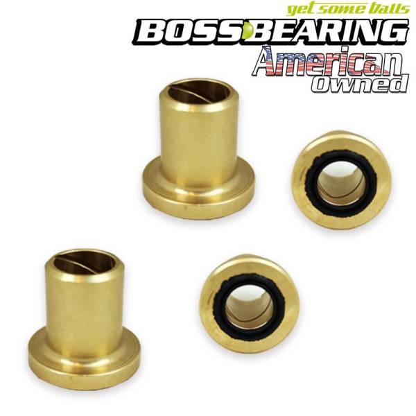 Boss Bearing - Boss Bearing 50-1121UP Front Lower A Arm Bushing Kit Bronze Upgrade