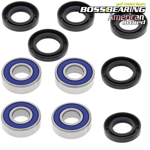 Boss Bearing - Both Front Wheel Bearing Seal - D25-1215B - Boss Bearing