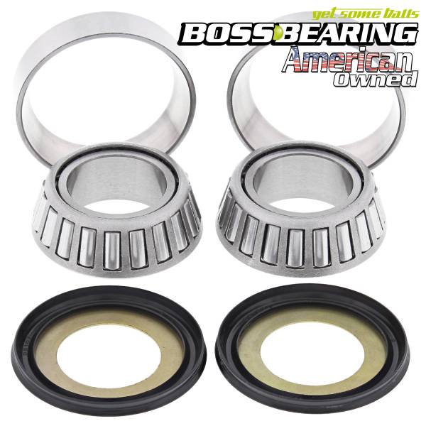 Boss Bearing - Boss Bearing Boss Bearing Steering  Stem Bearings and Seals Kit for Suzuki