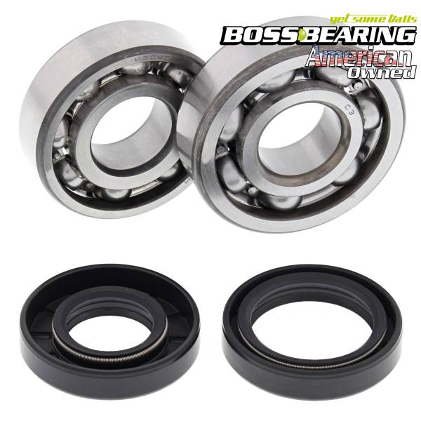 Boss Bearing - Boss Bearing 24-1023B Main Crank Shaft Bearing and Seal Kit