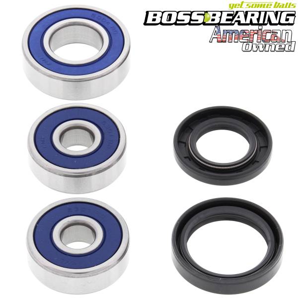 Boss Bearing - Boss Bearing Rear Wheel Bearings and Seals Kit for Yamaha