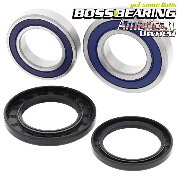 Boss Bearing - Rear Axle Wheel Bearing Seal Kit for Suzuki LT-250EF QuadRunner 2x4 1985 1986