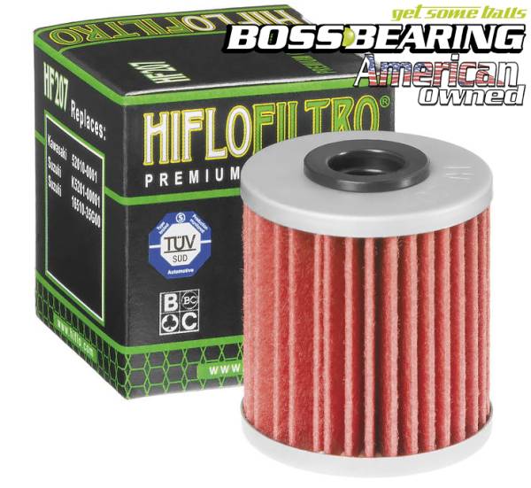 HiFlo - Hiflofiltro HF207 Premium Oil Filter Cartridge Type