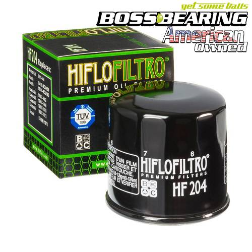 Boss Bearing - Hiflofiltro HF204 Premium Oil Filter Spin On