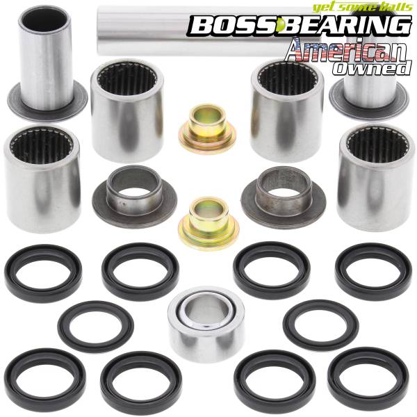 Boss Bearing - Boss Bearing Rear Suspension Linkage Bearings and Seals Kit for Yamaha