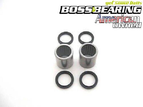 Boss Bearing - Boss Bearing S-ATV-SHOCK-1000-4D6-B-5 Upper Rear Shock Mount Bearings and Seals Kit for Suzuki