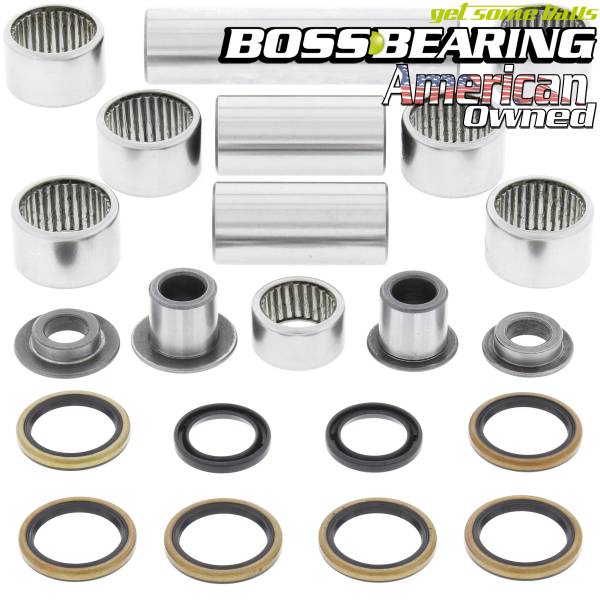 Boss Bearing - Boss Bearing Rear Suspension Linkage Bearings and Seals Kit for Kawasaki