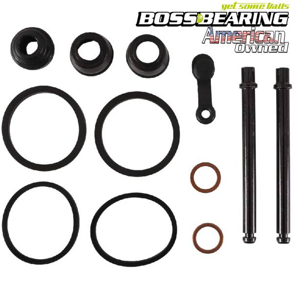 Boss Bearing - Boss Bearing Rear Brake Caliper Rebuild Kit for Honda