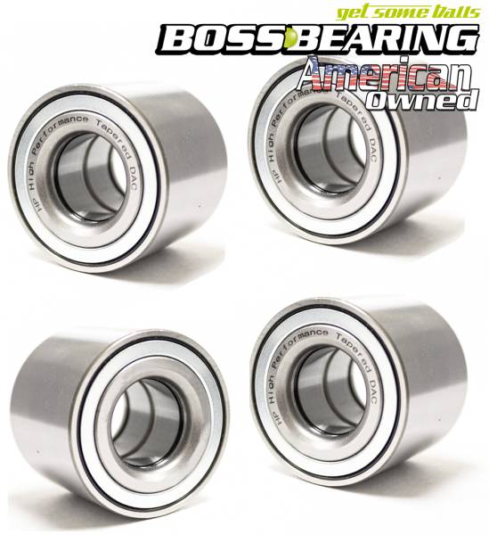 Boss Bearing - Tapered DAC High Performance Four Bearing Upgrade Combo Kit for Polaris