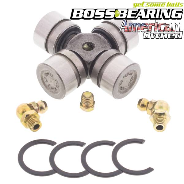 Boss Bearing - Boss Bearing 19-1007B Drive Shaft U Joint Kit 20mm Internal Clip