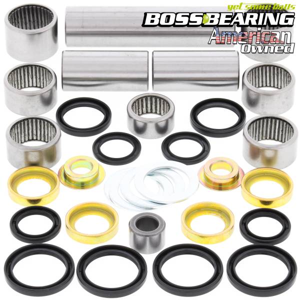 Boss Bearing - Boss Bearing Rear Linkage Bearings and Seals Kit for Yamaha