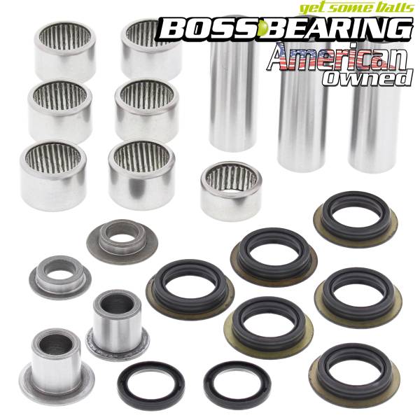 Boss Bearing - Boss Bearing Rear Suspension Linkage Bearings and Seals Kit for Suzuki