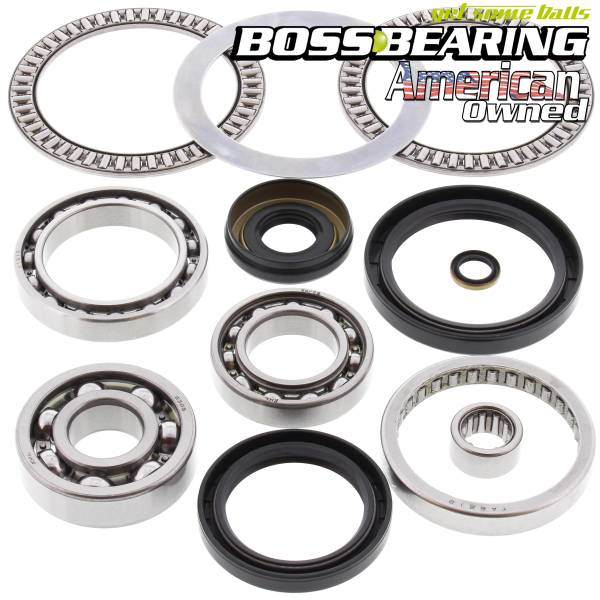 Boss Bearing - Boss Bearing Front Differential Bearings Seals Kit