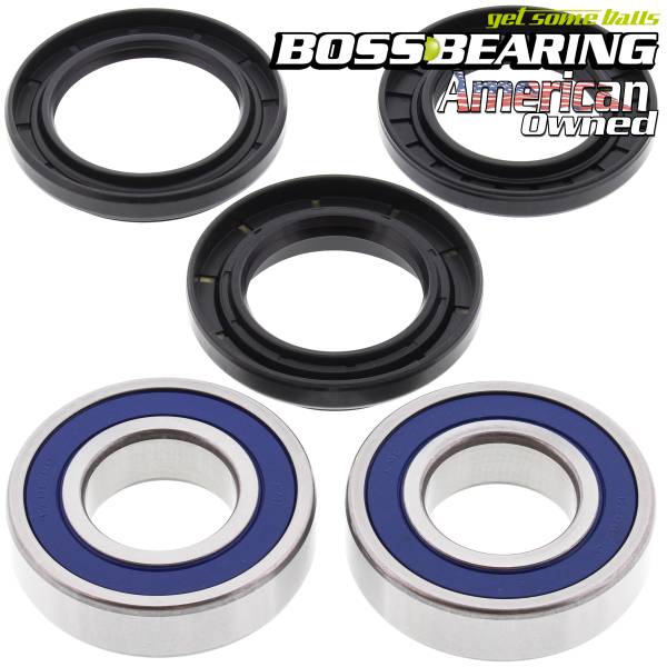 Boss Bearing - Boss Bearing Rear Wheel Bearings and Seals Kit for Yamaha