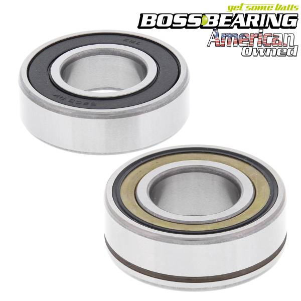 Boss Bearing - Boss Bearing 25-1691B ABS Wheel Bearing Kit EMQ Quality Harley Davidson