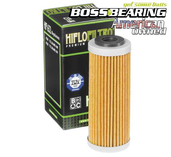 HiFlo - Hiflofiltro HF652 Premium Oil Filter Cartridge Type