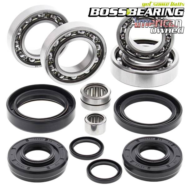 Boss Bearing - Boss Bearing Front Differential Bearings Seals Kit