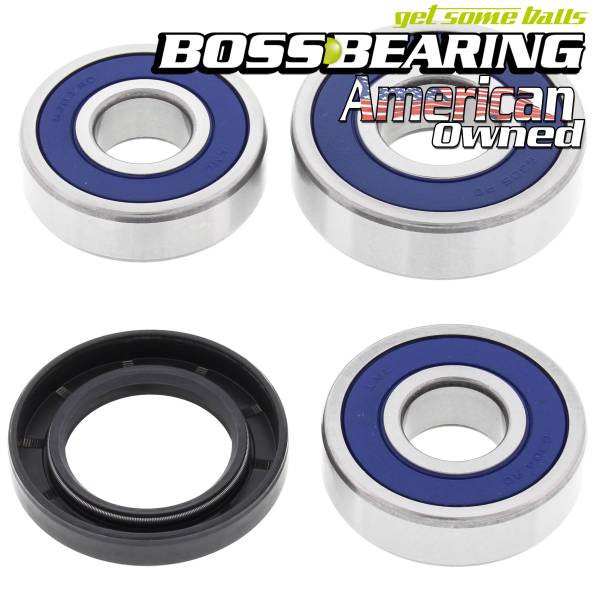 Boss Bearing - Boss Bearing Rear Wheel Bearings and Seal Kit for Honda